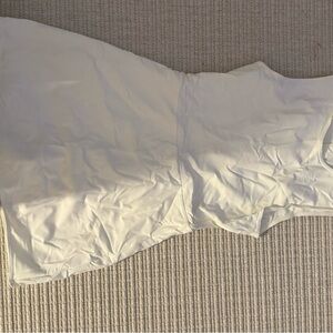 Weworewhat Active Dress Size Large Optic White Retail $128